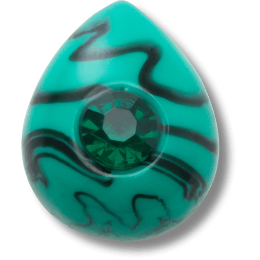 Women / Men Crocs - Emerald May Birthstone Collection Jibbitz™ charms
