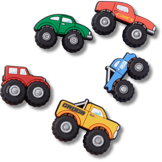 Women / Men Crocs - Monster Truck 5 Pack Jibbitz™ charms
