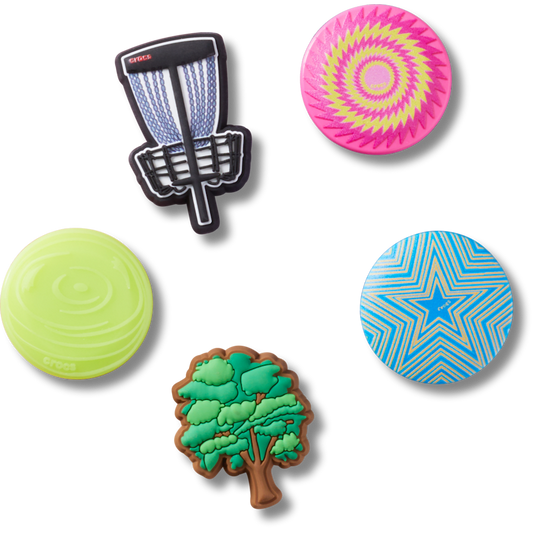 Women / Men Crocs - Disc Golf 5 Pack Jibbitz™ charms