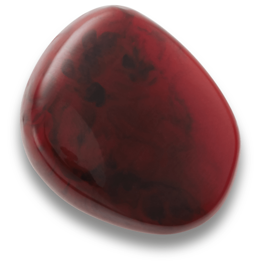 Women / Men Crocs - Mahogany Obsidian Stone Jibbitz™ charms