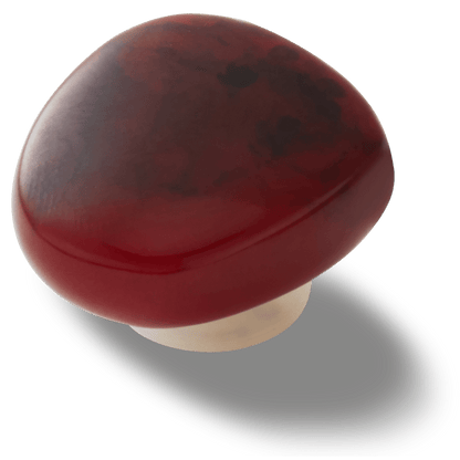 Women / Men Crocs - Mahogany Obsidian Stone Jibbitz™ charms