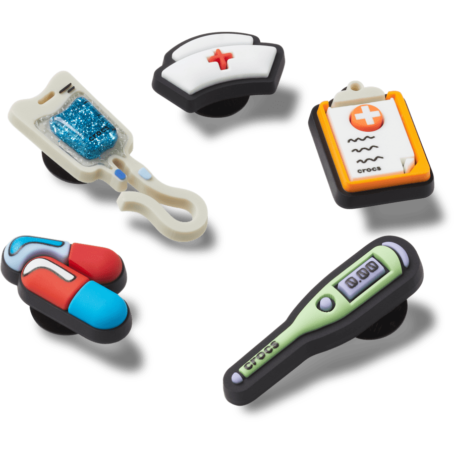Women / Men Crocs - Healthcare 5 Pack Jibbitz™ charms
