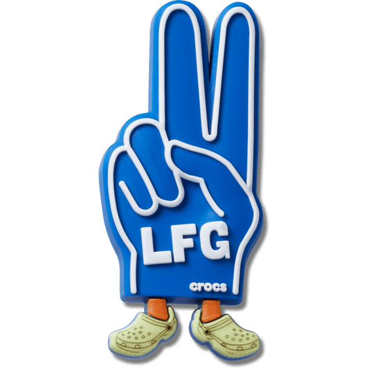 Women / Men Crocs - LFG Foam Peace Sign Jibbitz™ charms