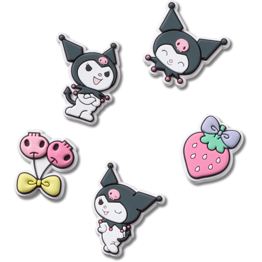 Women / Men / Kids Crocs - Sanrio Kuromi 5 Pack Jibbitz™ charms
