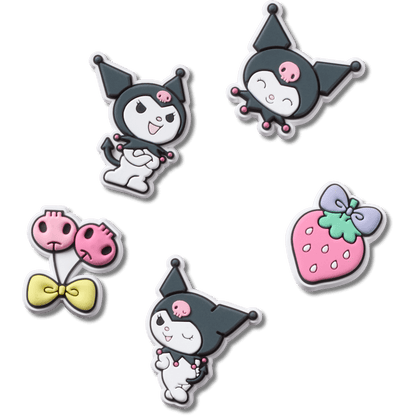 Women / Men / Kids Crocs - Sanrio Kuromi 5 Pack Jibbitz™ charms