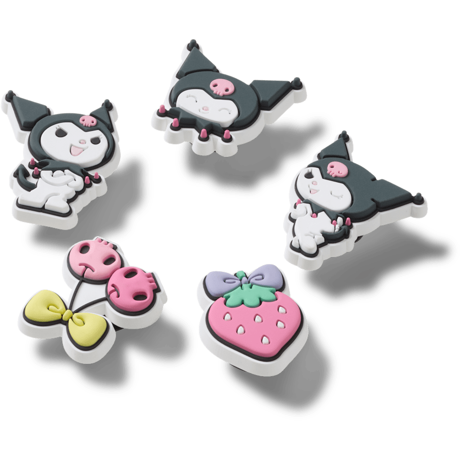 Women / Men / Kids Crocs - Sanrio Kuromi 5 Pack Jibbitz™ charms