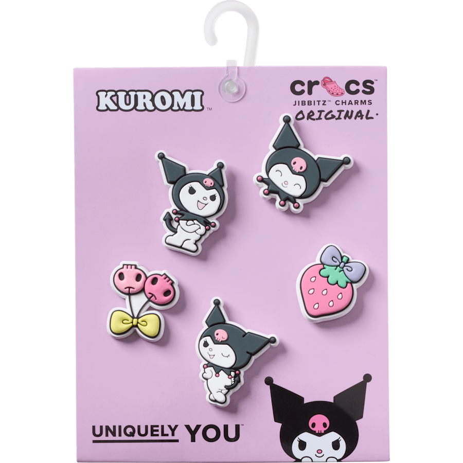 Women / Men / Kids Crocs - Sanrio Kuromi 5 Pack Jibbitz™ charms