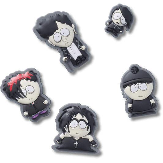 Women / Men / Kids Crocs - South Park Goth Kids 5 Pack Jibbitz Shoe Charm