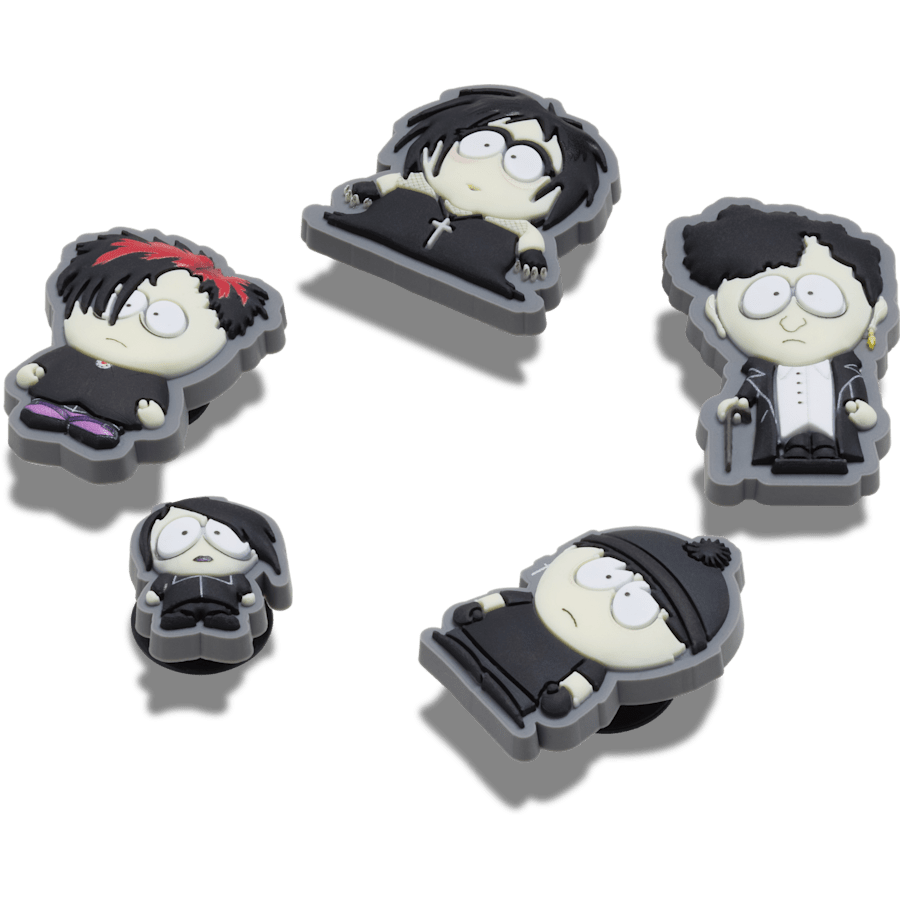 Women / Men / Kids Crocs - South Park Goth Kids 5 Pack Jibbitz Shoe Charm