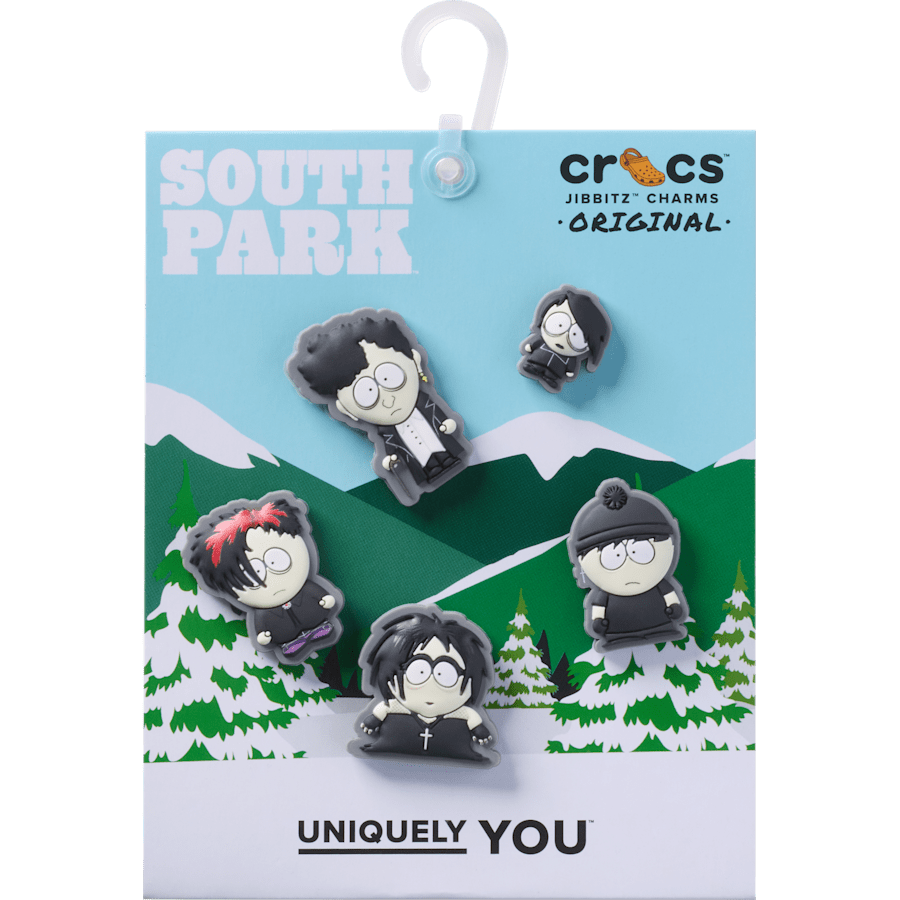 Women / Men / Kids Crocs - South Park Goth Kids 5 Pack Jibbitz Shoe Charm