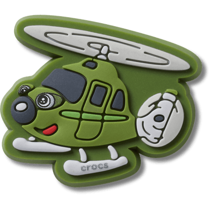 Women / Men Crocs - Military Helicopter Jibbitz™ charms