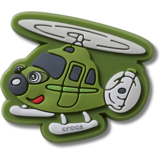 Women / Men Crocs - Military Helicopter Jibbitz™ charms