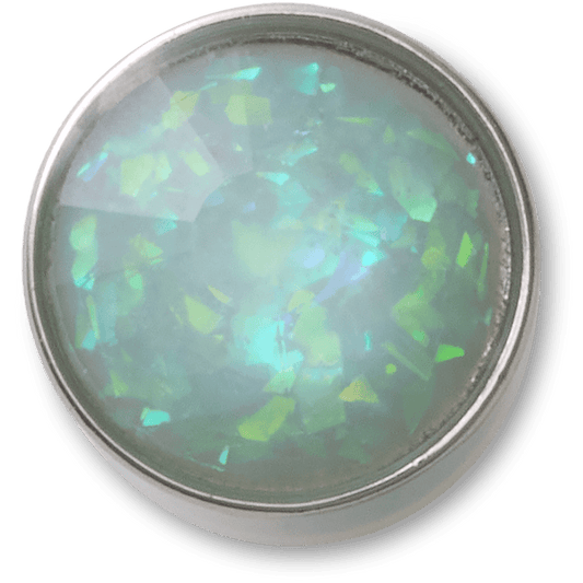 Women / Men Crocs - Opal Circle Gem Jibbitz™ charms