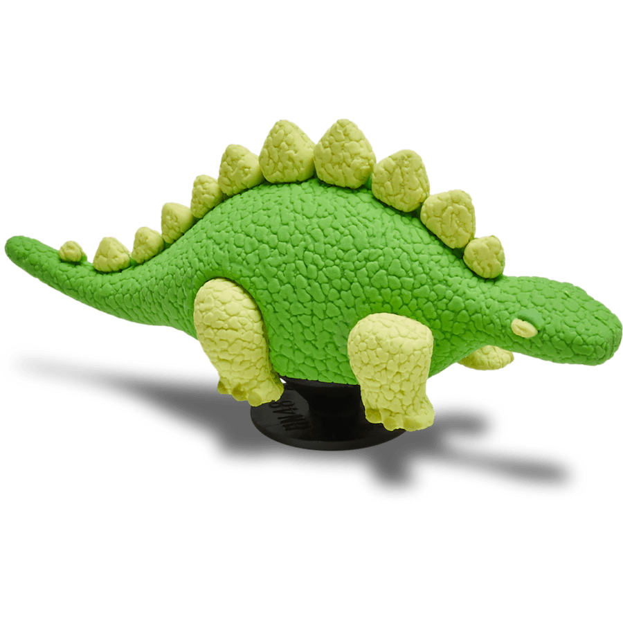Women / Men Crocs - 3D Green Dino with Scales Jibbitz™ charms