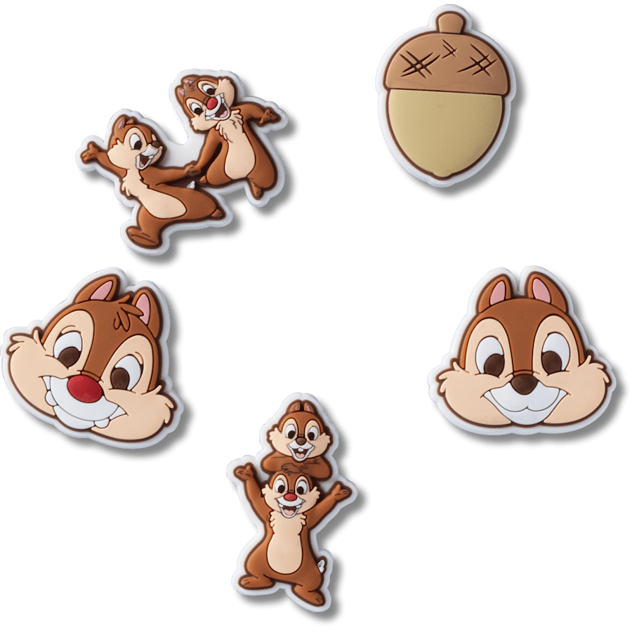 Women / Men / Kids Crocs - Disney Chip n Dale 5 Pack Jibbitz™ charms