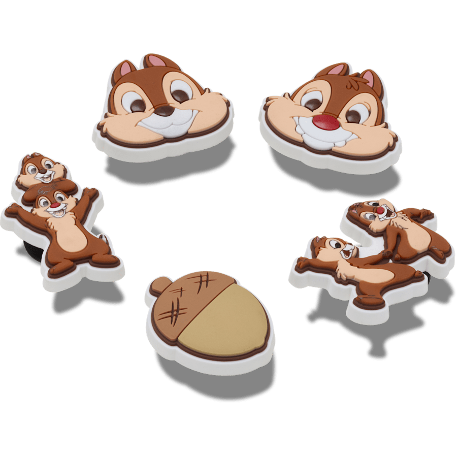 Women / Men / Kids Crocs - Disney Chip n Dale 5 Pack Jibbitz™ charms