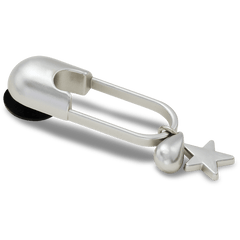 Crocs Silver Meta Safety Pin Jibbitz™ charms Women|Men|Jibbitz™ Charms
