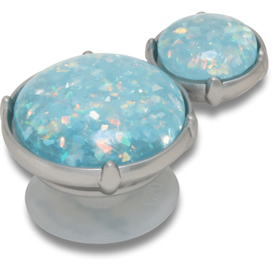 Women / Men Crocs - Opalescent Meta Double Gem Jibbitz™ charms