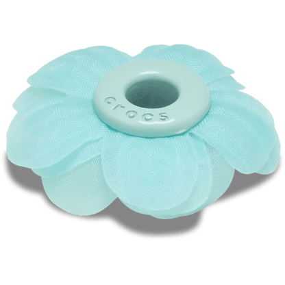 Women / Men Crocs - Blue Chiffon Grommet Jibbitz™ charms