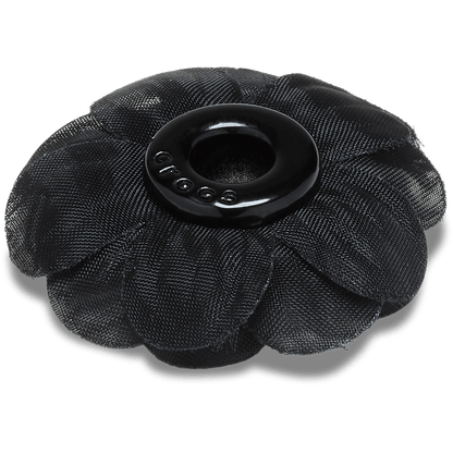 Women / Men Crocs - Black Chiffon Grommet Jibbitz™ charms