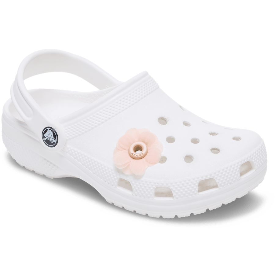 Women / Men Crocs - Pink Chiffon Grommet Jibbitz™ charms