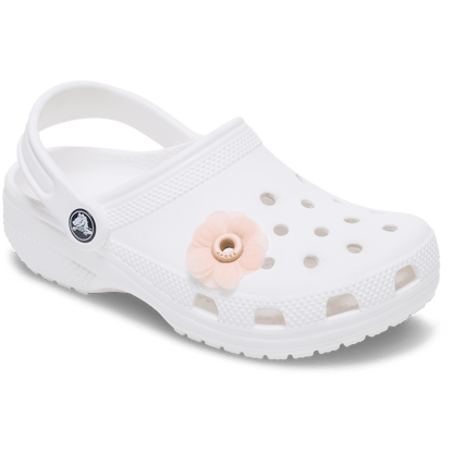 Women / Men Crocs - Pink Chiffon Grommet Jibbitz™ charms