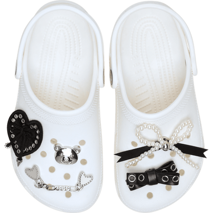 Women / Men Crocs - Indie Luxe Silver 5 Pack Jibbitz™ charms