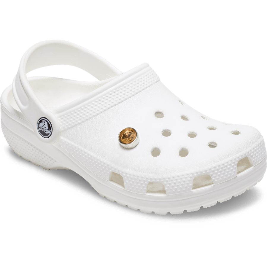 Women / Men Crocs - Silver Bronze Stud Jibbitz™ charms