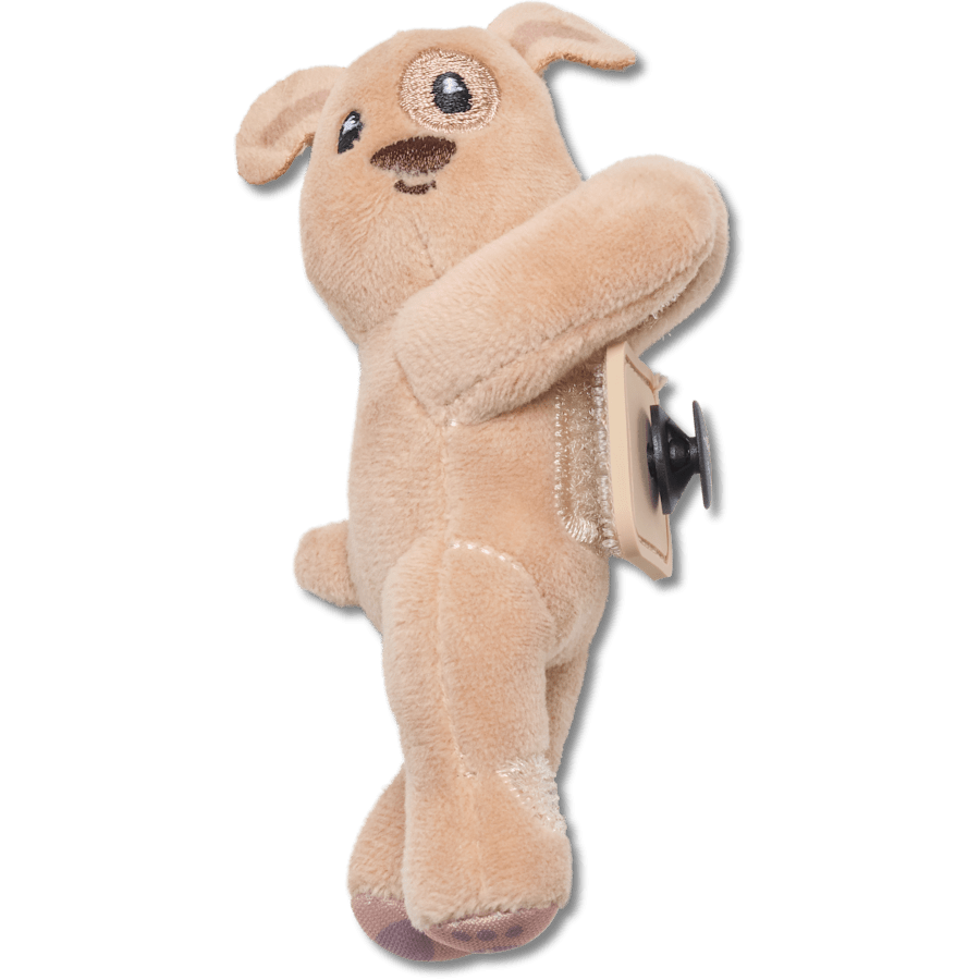 Women / Men / Kids Crocs - Huggitz Brown Puppy Jibbitz Shoe Charm