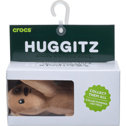 Women / Men / Kids Crocs - Huggitz Brown Puppy Jibbitz Shoe Charm