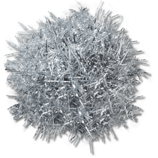 Women / Men Crocs - Silver Tinsel Pom Jibbitz™ charms
