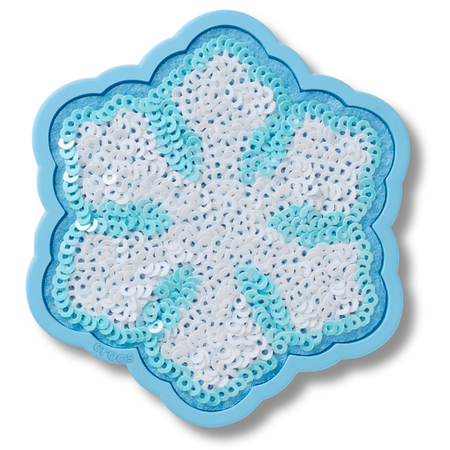 Women / Men Crocs - Sequin Snowflake Jibbitz™ charms