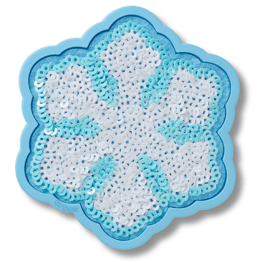 Women / Men Crocs - Sequin Snowflake Jibbitz™ charms