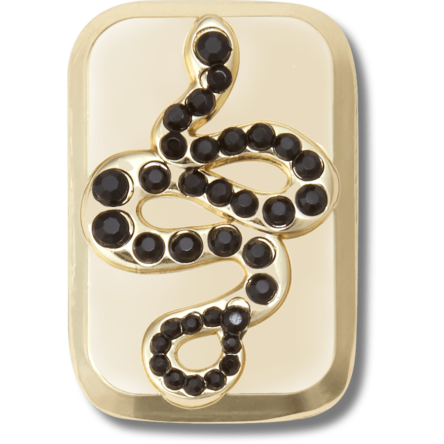 Women / Men Crocs - Gold Snake Emblem Jibbitz™ charms