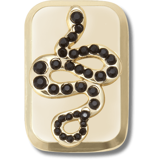 Women / Men Crocs - Gold Snake Emblem Jibbitz™ charms