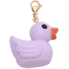 Crocs Purple Rubber Duck Charm Jibbitz Shoe Charm Women|Men|Kids|Jibbitz™ Charms