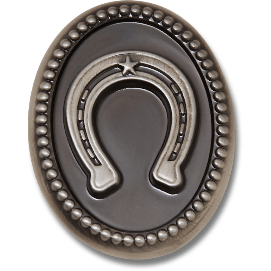 Women / Men Crocs - Silver Horseshoe Jibbitz™ charms