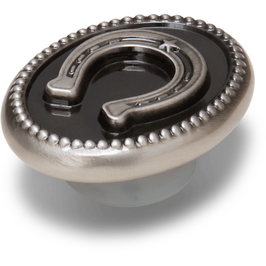 Women / Men Crocs - Silver Horseshoe Jibbitz™ charms