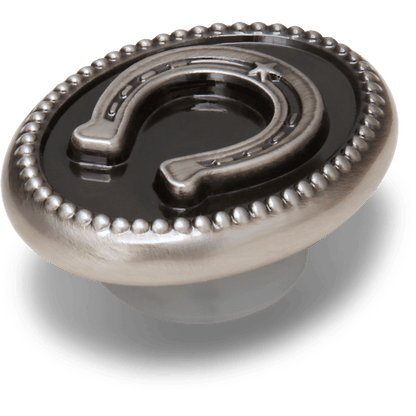 Women / Men Crocs - Silver Horseshoe Jibbitz™ charms
