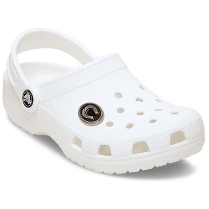 Women / Men Crocs - Silver Horseshoe Jibbitz™ charms