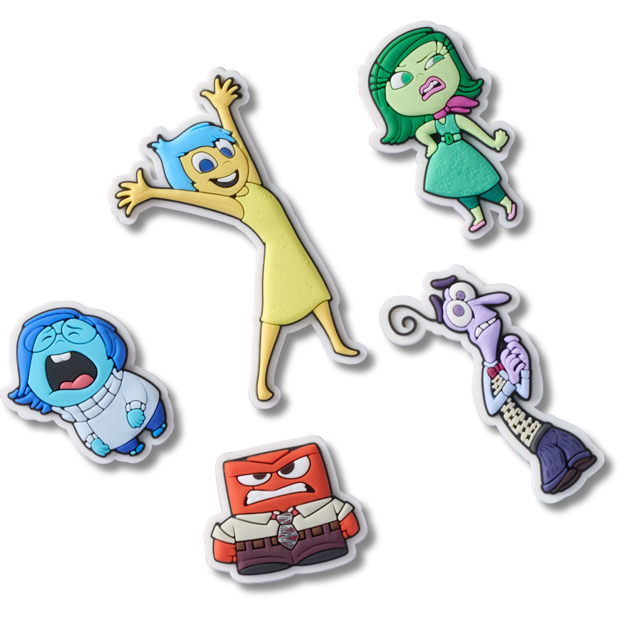 Women / Men / Kids Crocs - Pixar Inside Out 5 Pack Jibbitz™ charms