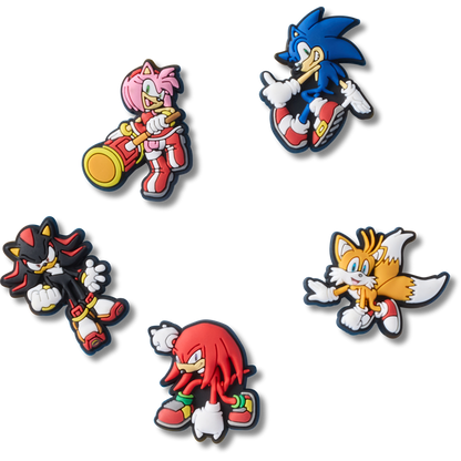 Women / Men / Kids Crocs - Sonic the Hedgehog 5Pck Jibbitz™ charms