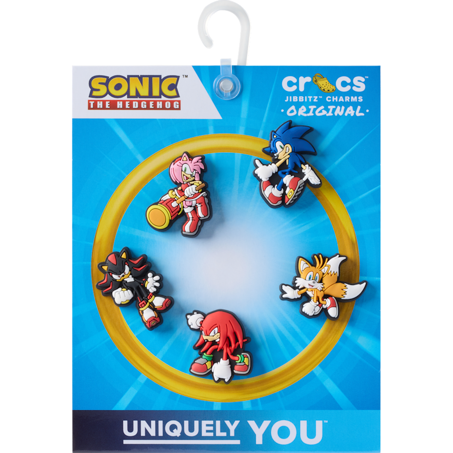 Women / Men / Kids Crocs - Sonic the Hedgehog 5Pck Jibbitz™ charms