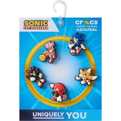 Women / Men / Kids Crocs - Sonic the Hedgehog 5Pck Jibbitz™ charms