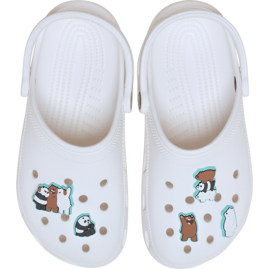 Women / Men Crocs - We Bare Bears 5 Pack  Jibbitz™ charms