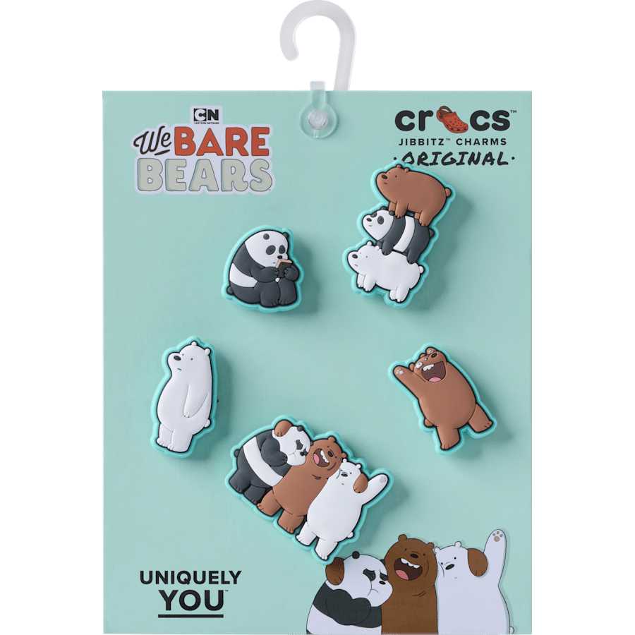 Women / Men Crocs - We Bare Bears 5 Pack  Jibbitz™ charms