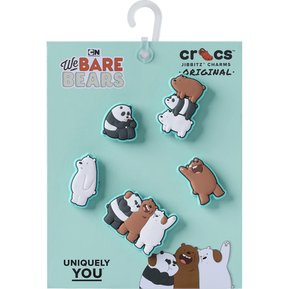 Women / Men Crocs - We Bare Bears 5 Pack  Jibbitz™ charms
