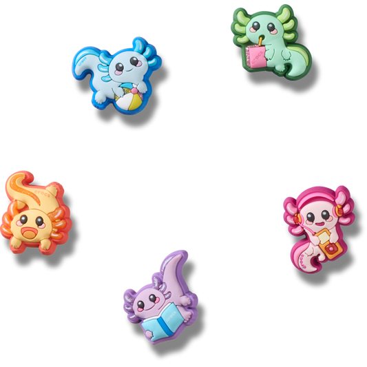 Women / Men Crocs - Tiny Axolotls 5 Pack Jibbitz™ charms