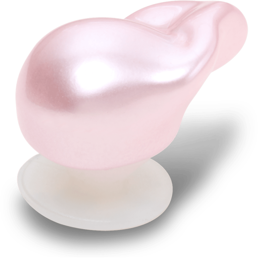 Women / Men Crocs - Pink Pear Baroque Pearl Jibbitz™ charms