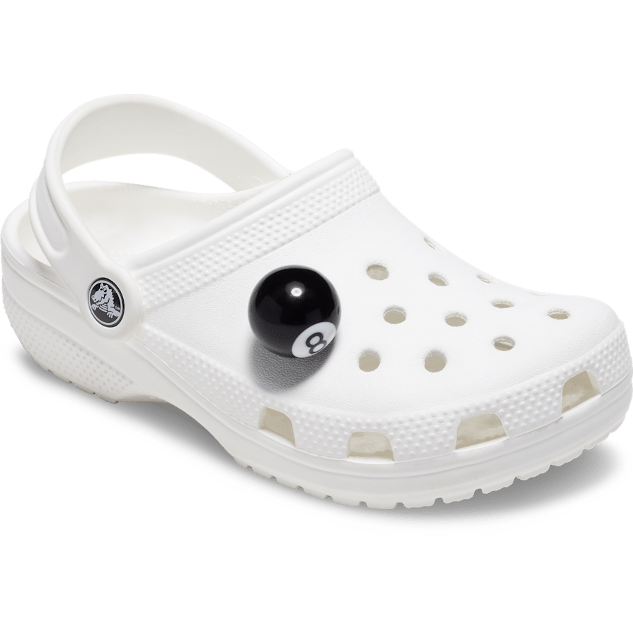 Women / Men Crocs - 3D Pool Eight Ball Jibbitz™ charms